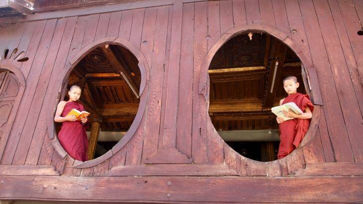 The Shwe Yan Pyay Monastery. Photo: Kerry van der Jagt