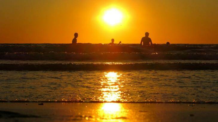 Melburnians are in luck, after the Bureau revised its maximum forecast down by three degrees. Photo: Leigh Henningham