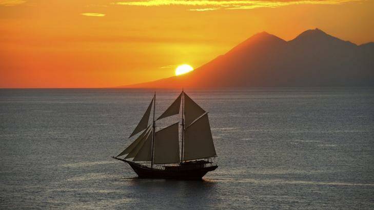 Amandira allows tourists to explore the Komodo archipelago in luxury. Photo: Supplied