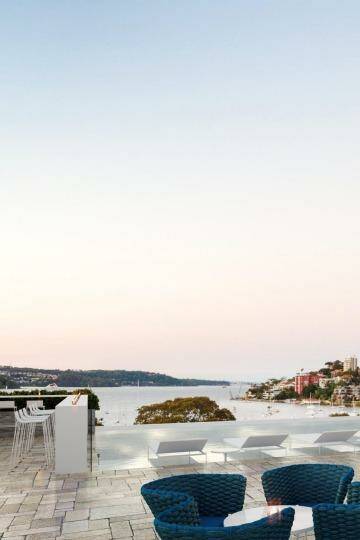 Eastern Suburbs luxury: The InterContinental Sydney Double Bay's rooftop area.
