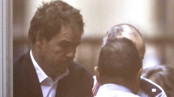 Warwick Toohey, who has been charged with murdering profoundly deaf man Robbie Wright.  Photo: Eddie Jim