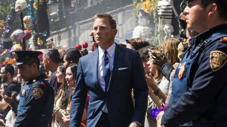 Daniel Craig in Spectre, his fourth time as 007.