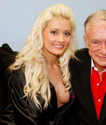 Holly Madison and Playboy founder Hugh Hefner pictured together in 2009. Photo: Ethan Miller