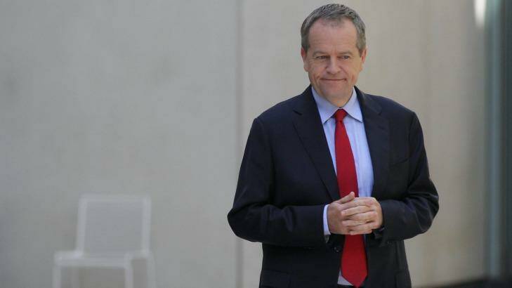 Opposition Leader Bill Shorten (pictured) and treasury spokesman Chris Bowen on Wednesday announced proposed changes to superannuation tax concessions designed to raise about $14 billion in revenue over a decade. Photo: Alex Ellinghausen