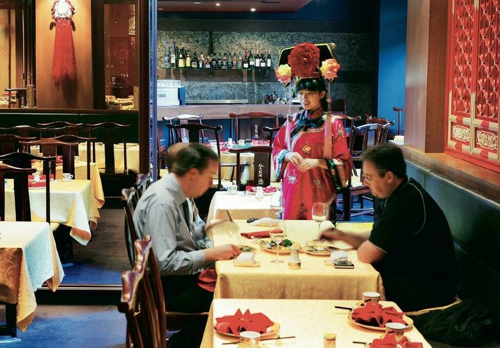 The Quanjude Peking Duck Restaurant in the
 Republic Tower at 299 Queen Street.