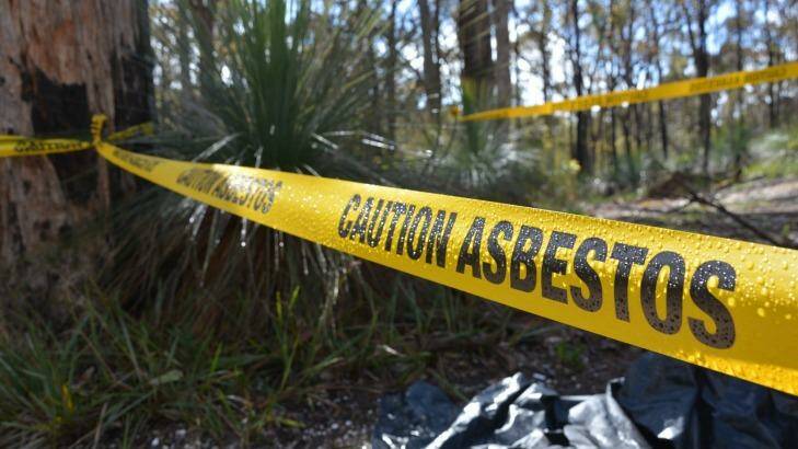 Parks Victoria says illegally dumped asbestos is causing enormous challenges. Photo: Supplied