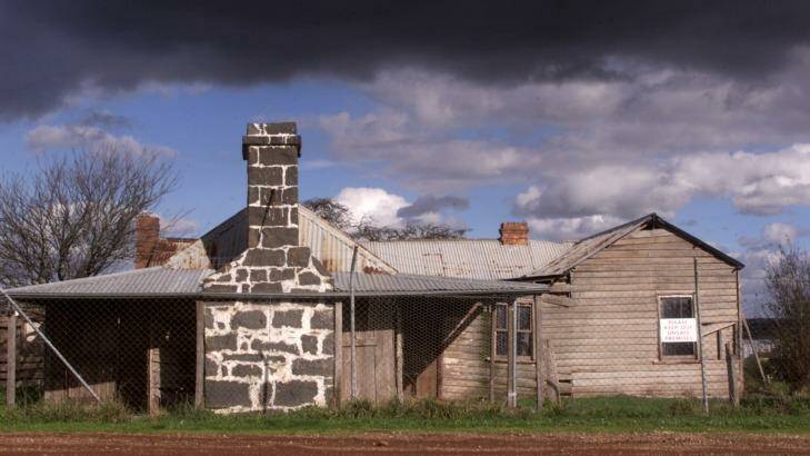 The state government is negotiating to buy Ned Kelly's childhood home from owners David Consiglio and his wife Sharon and want to restore it.  Photo: Paul Harris