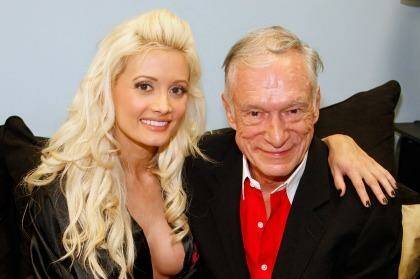 Holly Madison and Playboy founder Hugh Hefner pictured together in 2009. Photo: Ethan Miller