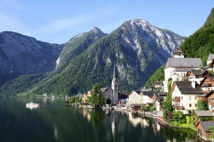 Hallstatt is  possibly the oldest continuously inhabited village in Europe.
 Photo: Brian Johnston