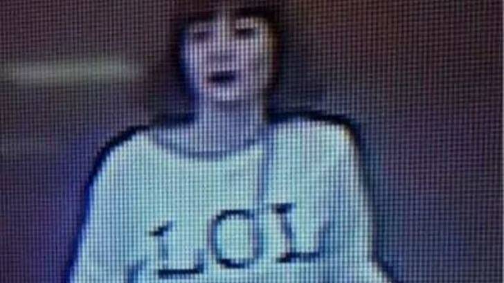 A CCTV image obtained by Malaysian police of a woman reportedly wanted over Kim Jong-nam's death. Photo: Supplied