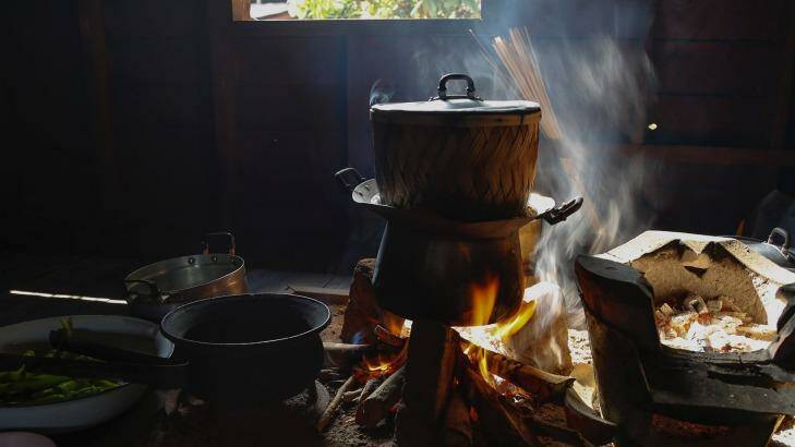 A steaming pot of nam prik num. Photo: Supplied