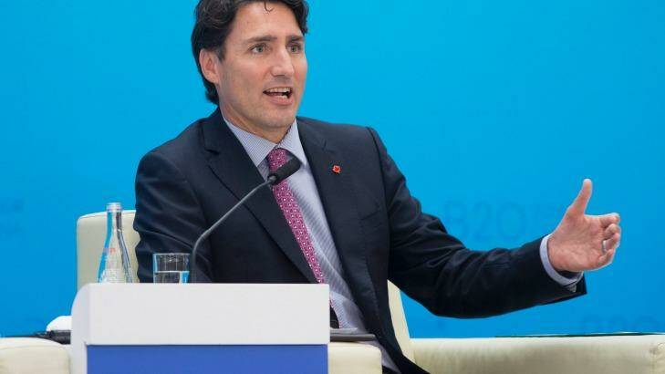 Canadian Prime Minister Justin Trudeau will co-host a session with Bill Shorten at the Global Progress conference in Montreal. Photo: Adrian Wyld