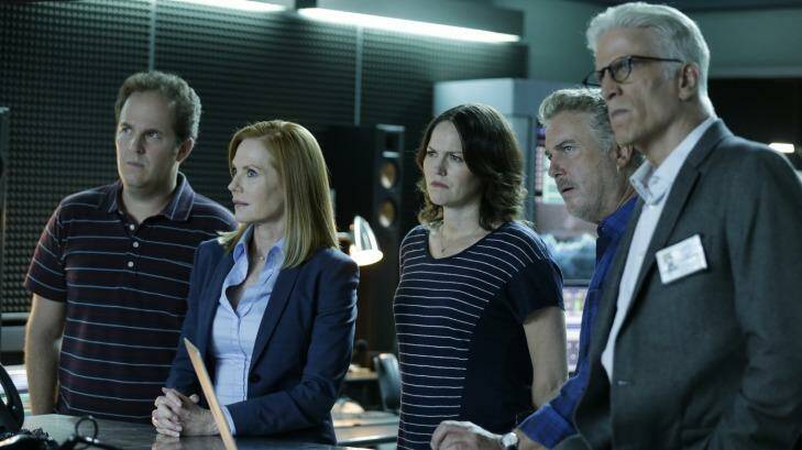 All the characters viewers loved return in Immortality, the final episode of <i>CSI: Crime Scene Investigation</i>. Photo: Channel Nine