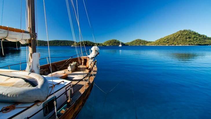 Anchors away: Sail the unspoilt waters of Croatia on your 70th birthday.