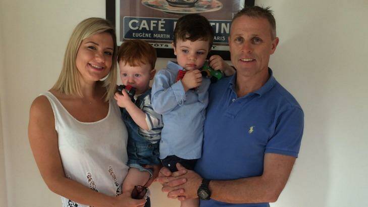 Mary Shevlin and her husband Damian Burns, with their kids Louis (3) and Charlie (1), have sold their Melbourne house and are moving back to Ms Shevlin's hometown in County Monaghan.

 Photo: Supplied