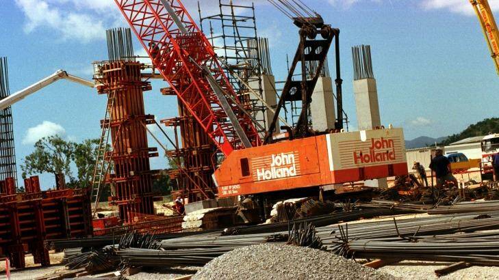 State-owned China Communications Construction Company has bought John Holland. Photo: Robert Rough