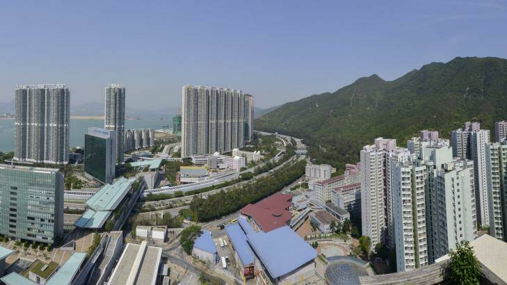 Thousands of homes, a shopping centre and hotel were built around or near Tung Chung Station in Hong Kong as part of MTR's rail plus property model. 
 Photo: MTR