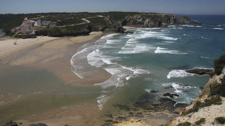 Odeceixe beach in the western Algarve.
 Photo: Louise Southerden
