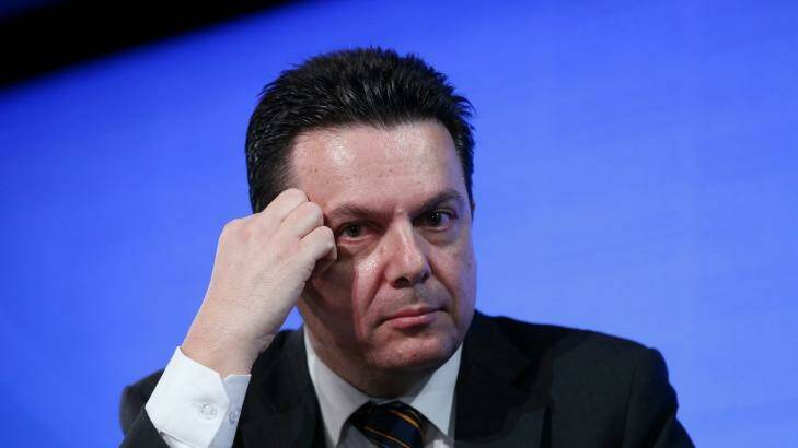 Senator Xenophon said his proposed changes were intended to increase transparency and accountability. Photo: Alex Ellinghausen