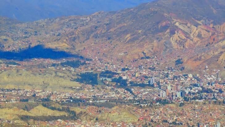At high-altitude La Paz the air is so thin some people get out of breath just walking. Photo: iStock