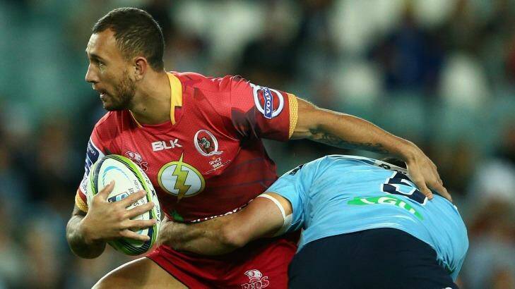 Future uncertain: Quade Cooper has been linked with a move to France. Photo: Cameron Spencer