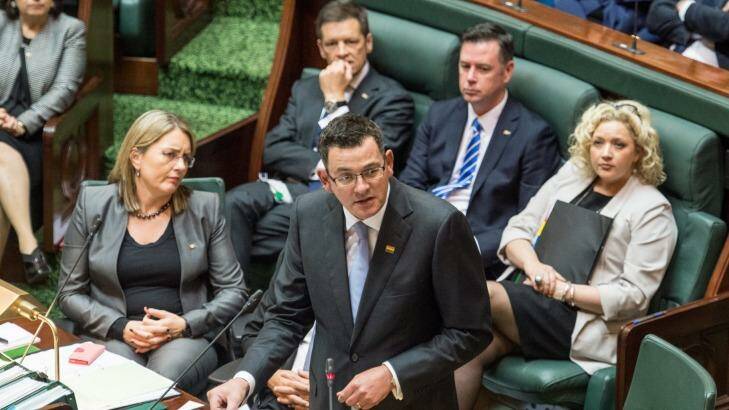 Daniel Andrews' position has been difficult to fathom. Photo: Penny Stephens