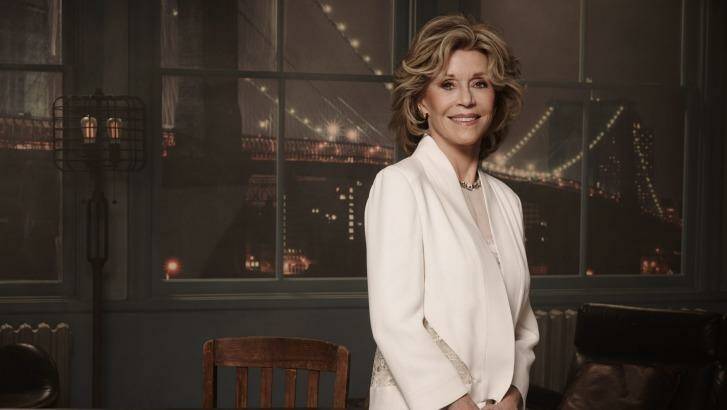 Jane Fonda stars with Lily Tomlin in the comedy Grace and Frankie.