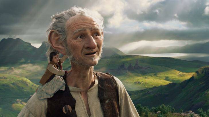 <i>The BFG</i> is directed by Steven Spielberg and based on Roald Dahl's beloved classic. Photo: Storyteller Distributuion Co