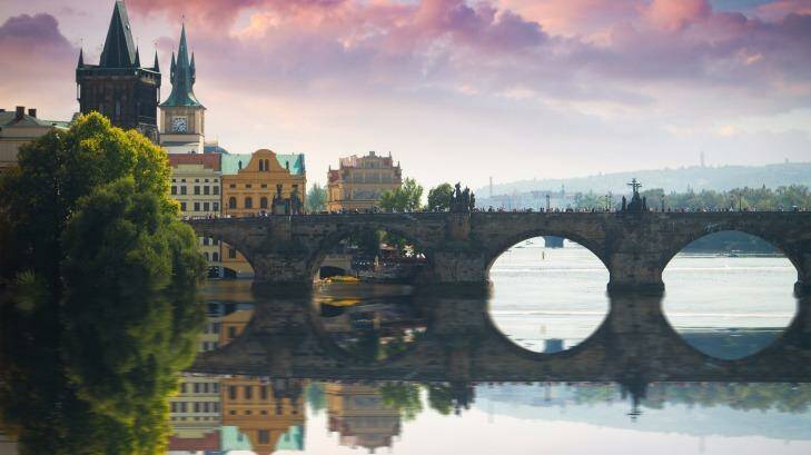 Prague - Charles bridge, Czech Republic. picturesque landscape Photo: iStock