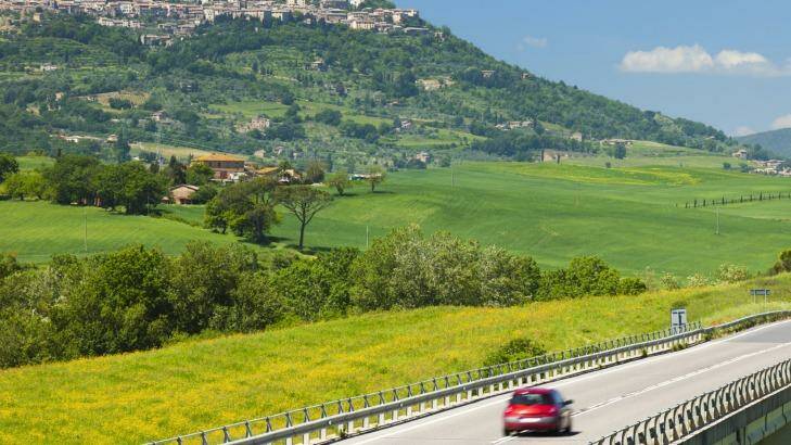 On the road: hiring a car is the best way to see many parts of Europe. Photo: iStock