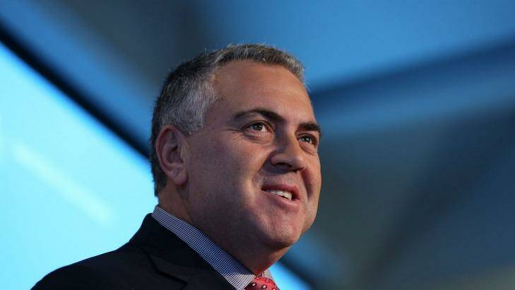 'The integrity measures in relation to the GST overall could represent billions': Treasurer Joe Hockey. Photo: Graham Denholm