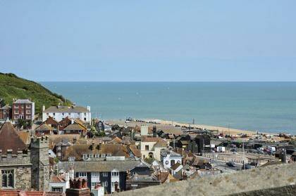 Historic town: Hastings on the south coast of England.