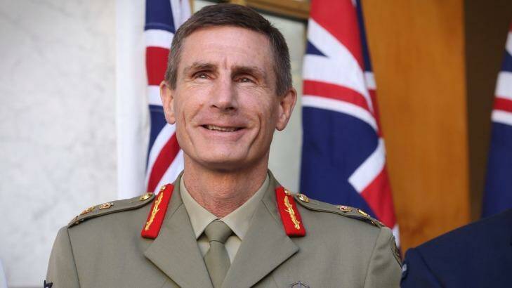 Chief of Army Angus Campbell. Photo: Andrew Meares