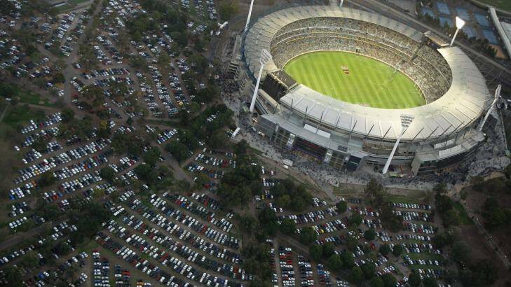 The MCG reportedly needs an urgent $1 million facelift to tackle potential terrorist attacks. Photo: Paul Rovere