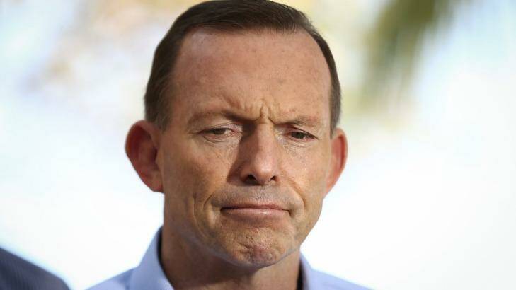 Prime Minister Tony Abbott.  Photo: Alex Ellinghausen