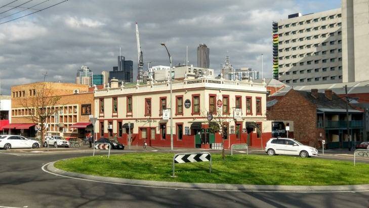 The Corkman Irish pub in Carlton, built in 1857, as it was last month.  Photo: James Bowering