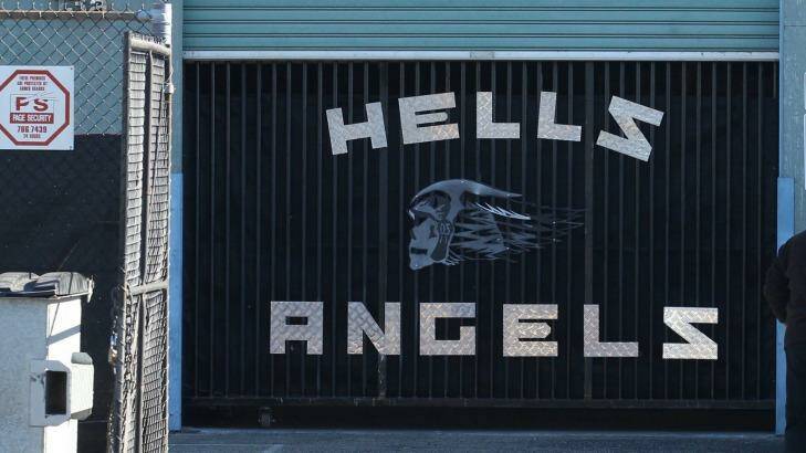 Hells Angels clubrooms in Patrick Court, Seaford were raided in 2013. Photo: Wayne Hawkins 