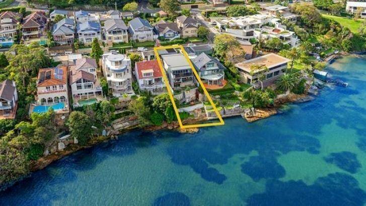 The top sale on Saturday was a waterfront home at 9 King Avenue, Balgowlah. It sold for $6 million. Photo: domain.com.au