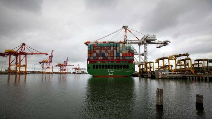 The Victorian Government expects to reap more than the estimated $5-6 billion for the sale of the Port of Melbourne. Photo: Jessica Shapiro