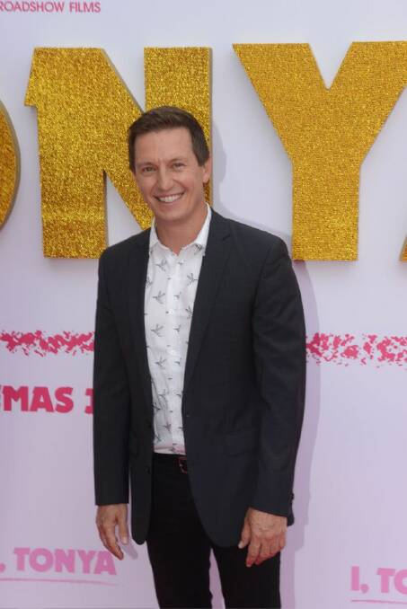 Rove McManus at the red carpet premiere for the new film I,Tonya at Fox Studios in Moore Park, Sydney, Tuesday, January 23, 2018. (AAP Image/Ben Rushton) NO ARCHIVING