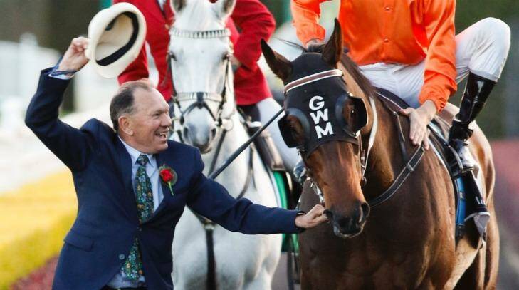 Trainer Gary Moore has high hopes for Takedown in the Hong Kong International Sprint. Photo: bradleyphotos.com.au.