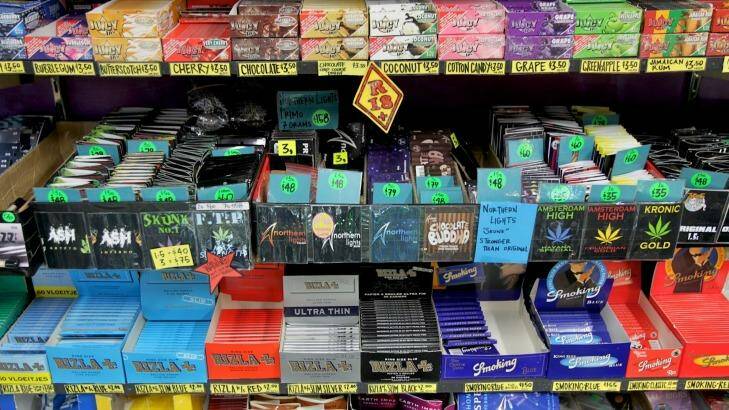 Synthetic cannabis is sold as harmless herbal incense branded as "not for human consumption." In reality the waiver is a cynical get-out clause to try and protect those profiting from the lucrative artificial pot market. Photo: Ken Irwin