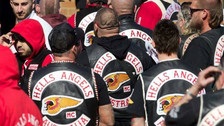 Some of those charged were accused of links to the Hells Angels Photo: Wolter Peeters