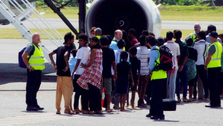 A group of 157 Tamil asylum seekers who were held on a Customs vessel for weeks last year were asked the torture question - under the new system, they wouldn't have. Photo: Brad Waugh