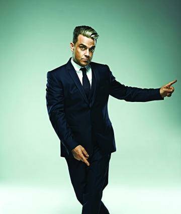 Robbie Williams always hits the right note.