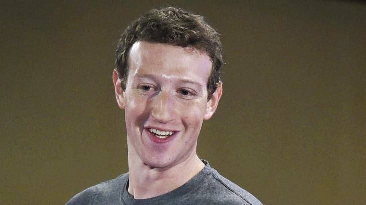 A new dad, the tech billionaire has just upped the ante on corporate philanthropy  Photo: Shirish Shete/AP