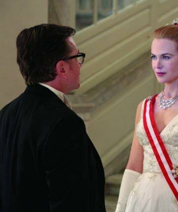 No cinema release ... Prince Ranier (Tim Roth) and Grace, Princess of Monaco (Nicole Kidman), in a scene from Grace of Monaco,