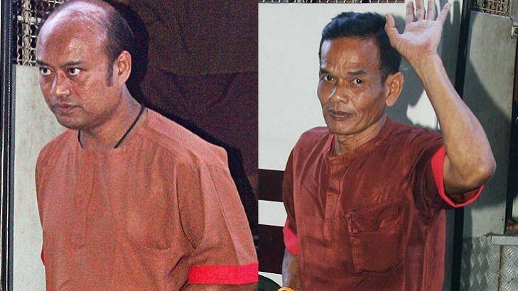 The death penalties for Somchok Suthiwiriwan and Sompong Buasakul have been reversed. 
