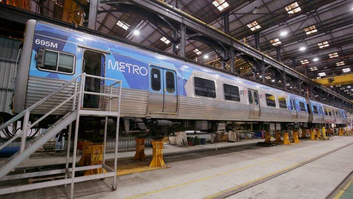 The government's $2 billion package will see 65 new, high-capacity trains built in Melbourne's west. Photo: Darrian Traynor