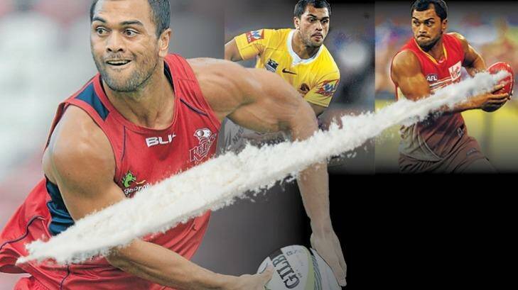 Karmichael Hunt is the central figure in the latest  scandal to rock Australian sport. Photo: Michael Howard